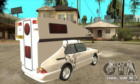 Saab 900 Turbo 1989 v.1.2 para GTA San Andreas