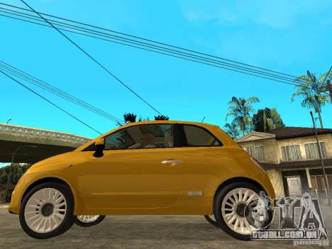 Fiat 500 C para GTA San Andreas