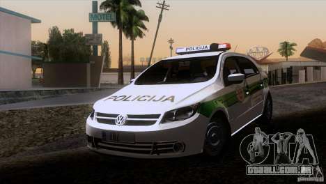 Volkswagen Voyage Policija para GTA San Andreas