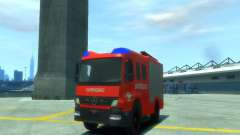 Mercedes-Benz Atego Fire Departament para GTA 4