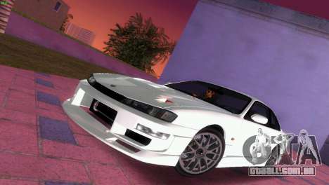Nissan Silvia S14 RB26DETT Black Revel para GTA Vice City