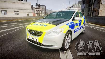 Volvo V40 Metropolitan Police [ELS] para GTA 4