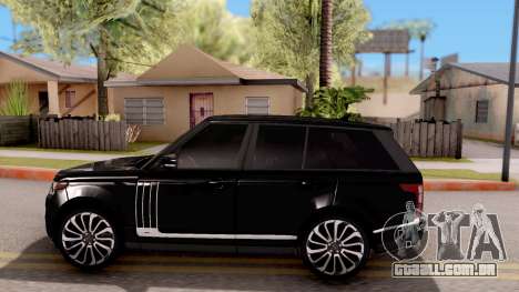 Range Rover SVA para GTA San Andreas