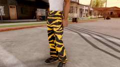 Tigre calças para GTA San Andreas