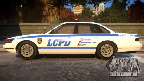 Vapid Police Cruiser para GTA 4