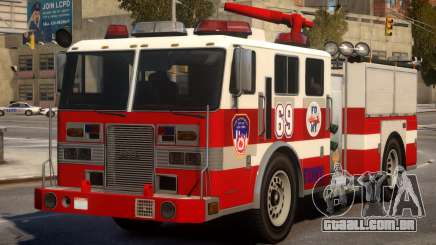 Fire Truck Real New York para GTA 4