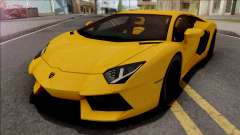Lamborghini Aventador LP700-4 2011 Yellow para GTA San Andreas