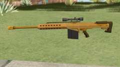 Heavy Sniper GTA V (Gold) V3 para GTA San Andreas