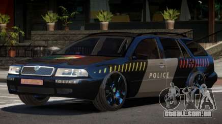 Skoda Octavia LS Police para GTA 4