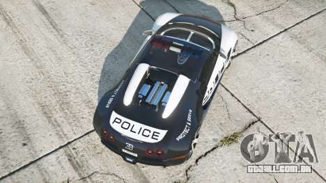 Bugatti Veyron Police