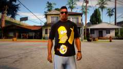 Homer T-Shirt para GTA San Andreas