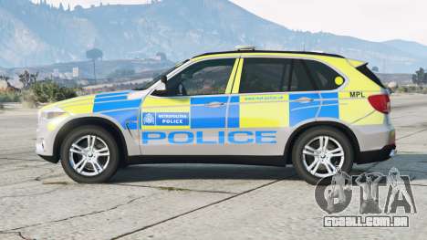 BMW X5 (F15) Polícia Metropolitana 〡 2015