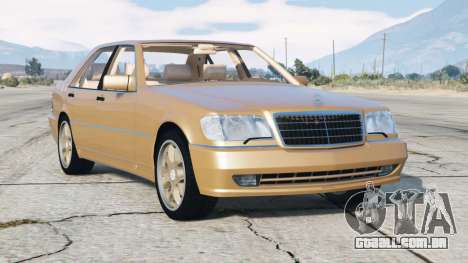Mercedes-Benz S 600 AMG (W140) 1993