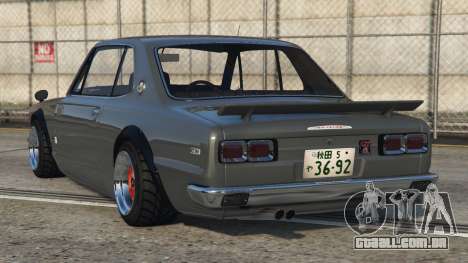 Nissan Skyline 2000GT-R Coupe (C10) Ebony