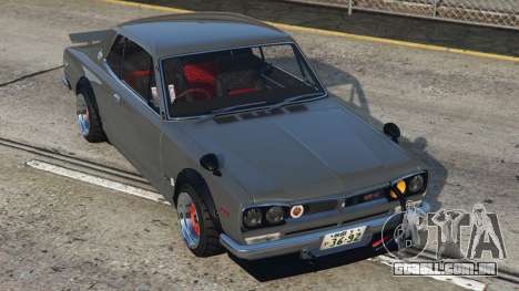 Nissan Skyline 2000GT-R Coupe (C10) Ebony