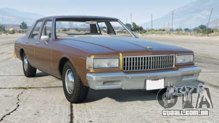 Chevrolet Caprice Dark Brown Tangelo [Replace] para GTA 5